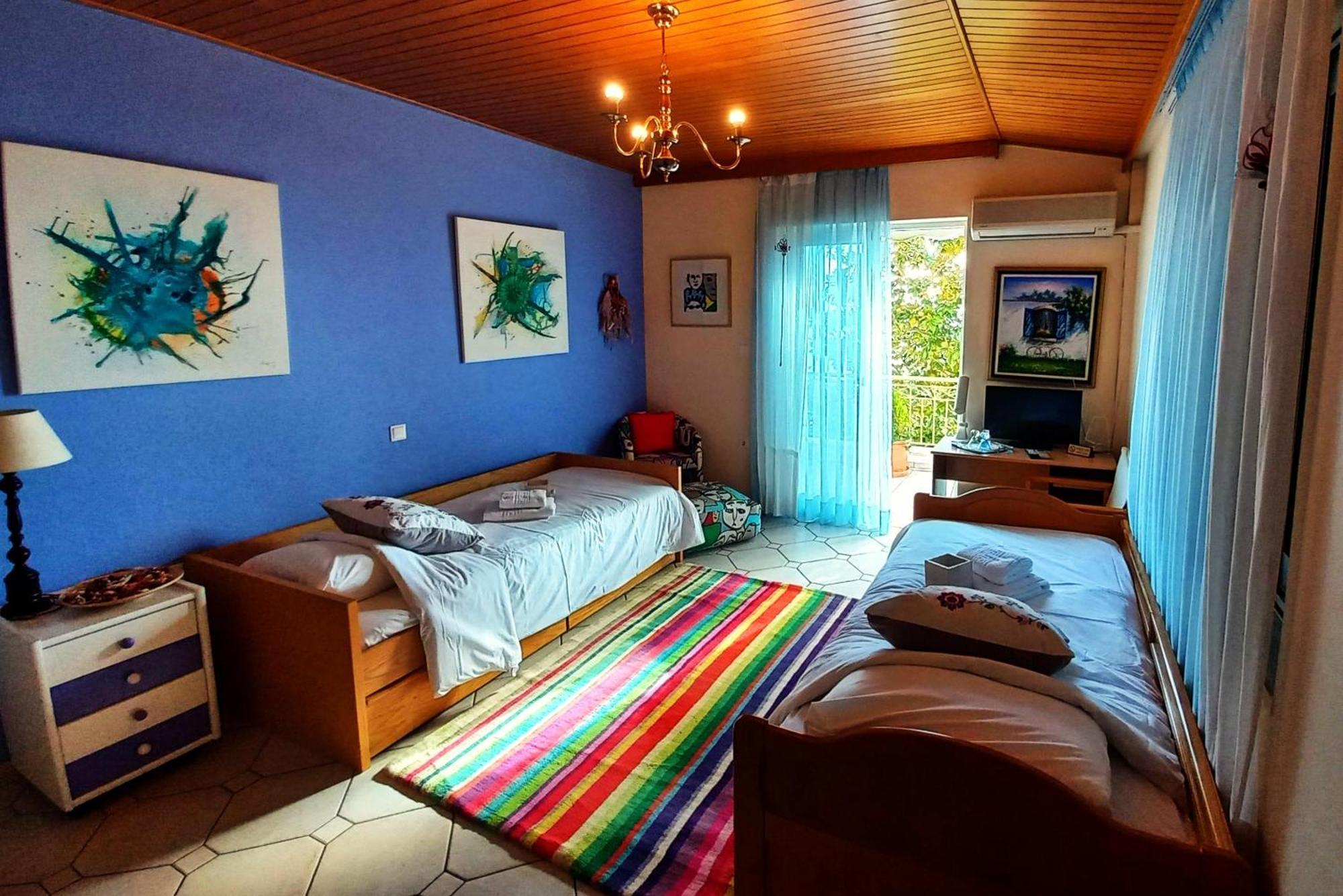 Villa "Eva" - Entire Beachfront Holiday Home - 4S Agia Marina  Luaran gambar