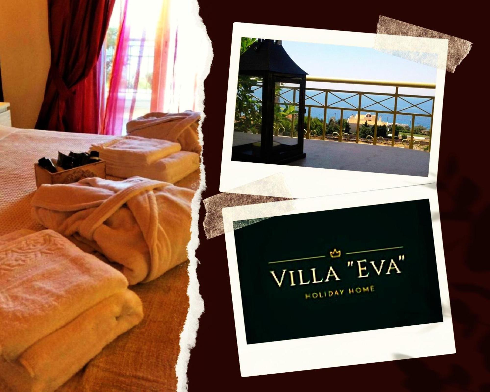 Villa "Eva" - Entire Beachfront Holiday Home - 4S Agia Marina  Luaran gambar